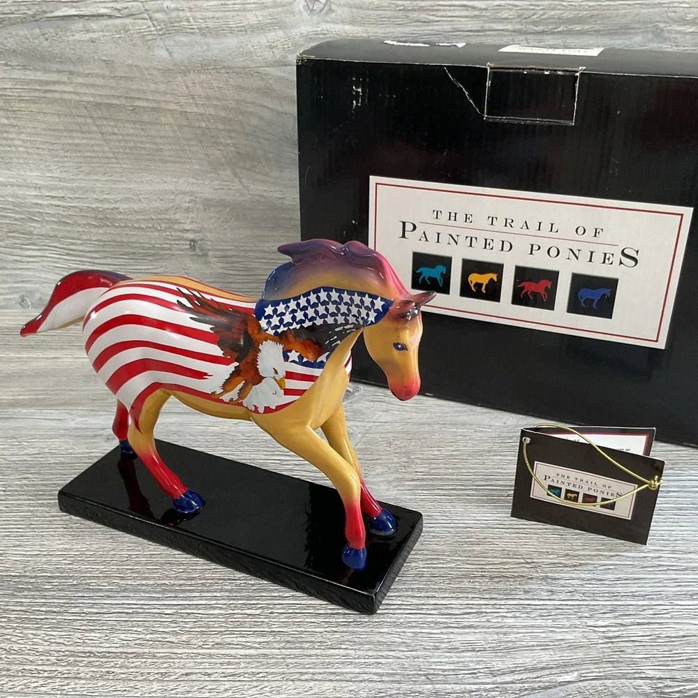 Painted Ponies Give Me Wings #1471 Artist Kathy Morrow E/1532 Retired 2003